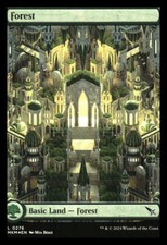Forest (0276) (foil) Murders at Karlov Manor NM+ *Mythic Relics*