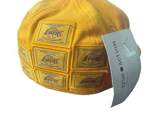 LA Lakers Champs 2010 Hat Adidas Flex Fit Sample Promo Hat Not To Be Sold KOBE - Picture 4 of 12