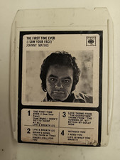 Johnny Mathis-The First Time Ever 8 Track Rare