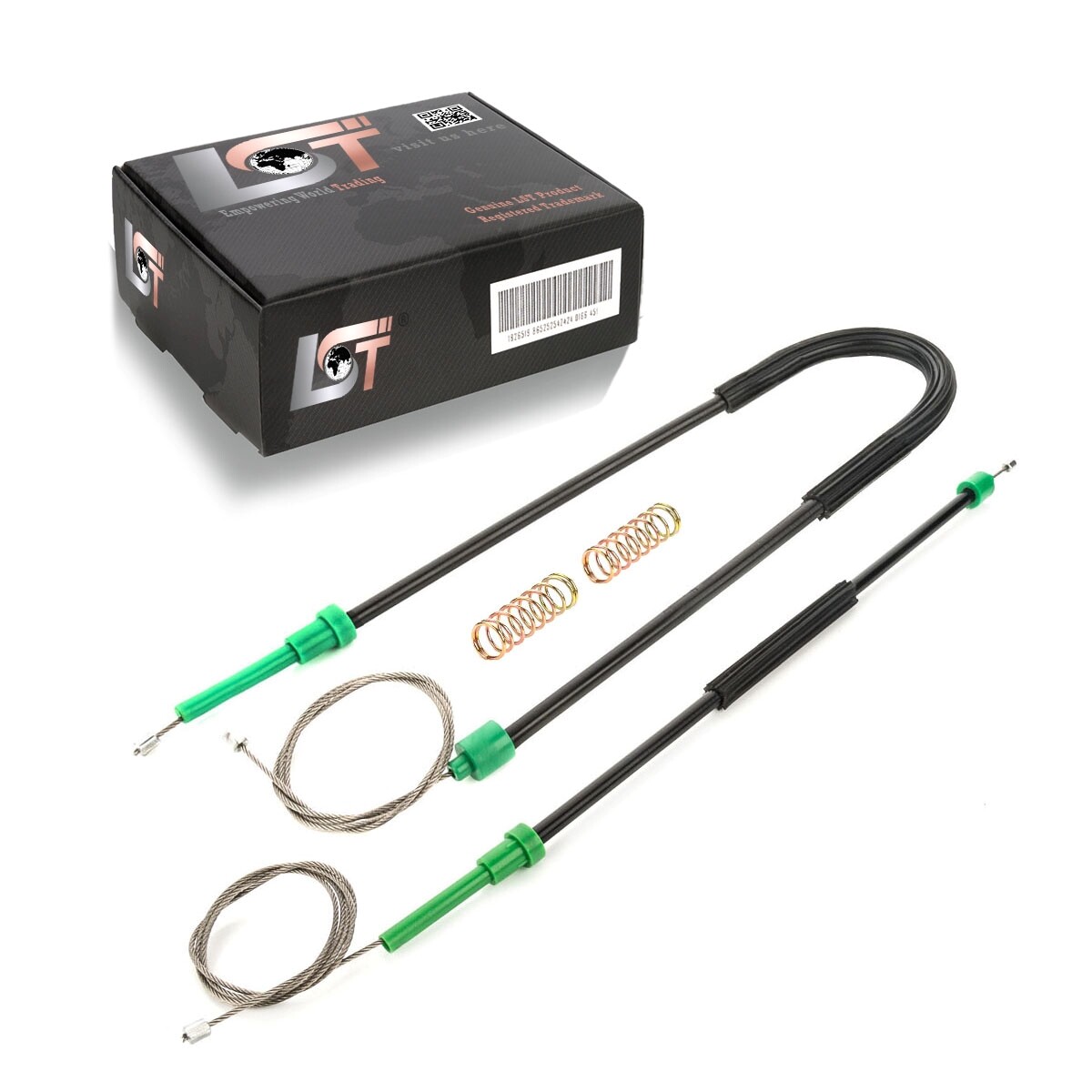 Window Regulator Repair Kit Cable Set Rear for FORD FOCUS II CABRIO COUPE