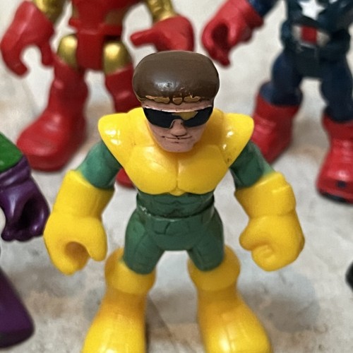 Playskool Heroes Marvel Super Hero Adventures Ultimate Set Of 6 Action Figure - Picture 6 of 7