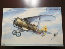 Classic Airframes 1/48 I-153 Chaika. 
