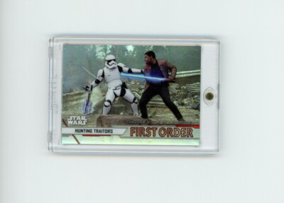 2020 Topps Chrome REFRACTOR SP FIRST ORDER HUNTING TRAITORS STAR WARS