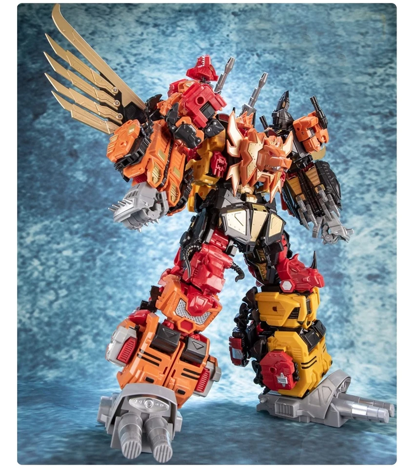 J.B 5in1 G1 Predaking Combination 18in 45cm Oversized Action Figure Toy Gift - Image 3 of 4