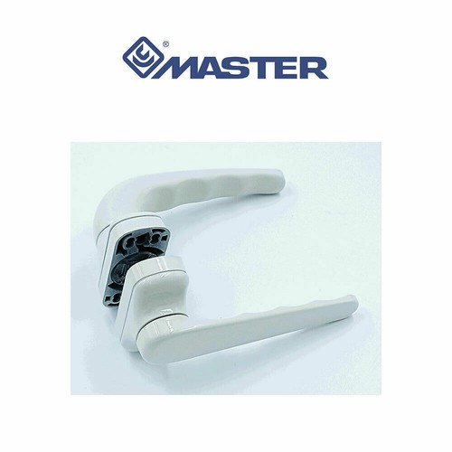 Doppia maniglia Poignée Surbaissée Master 3063 Portes Fenêtres Interne Aluminium - Picture 4 of 4