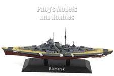 German Kriegsmarine Battleship Bismarck 1/1250 Scale Diecast Model Ship