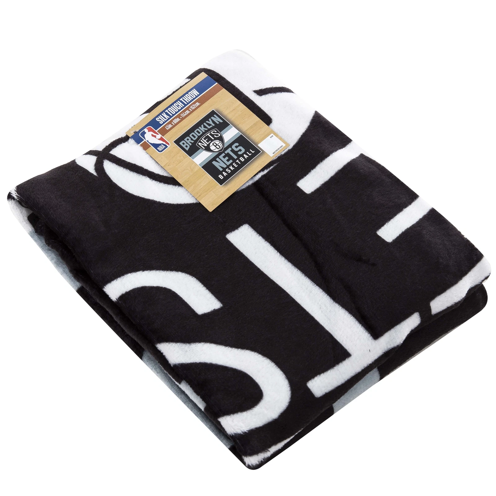 Northwest Brooklyn Nets "Singular" Silk Touch Throw Blanket