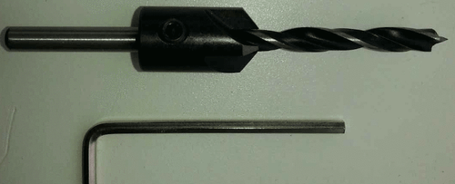 Wood drill with countersink depth stop wood spiral drill with centering tip - Picture 7 of 10