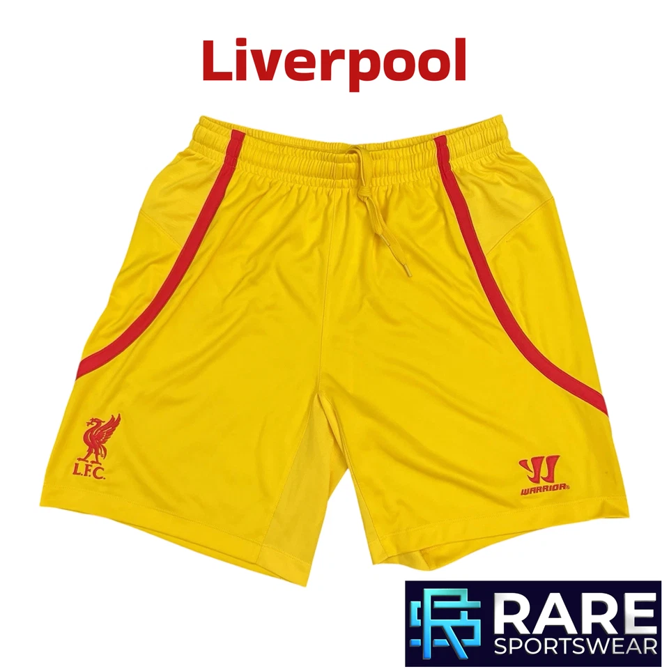 LIVERPOOL 2014-15 AWAY FOOTBALL SHORTS LARGE ADULT (MINT) WARRIOR CODE WSSM402 - Image 1 of 4