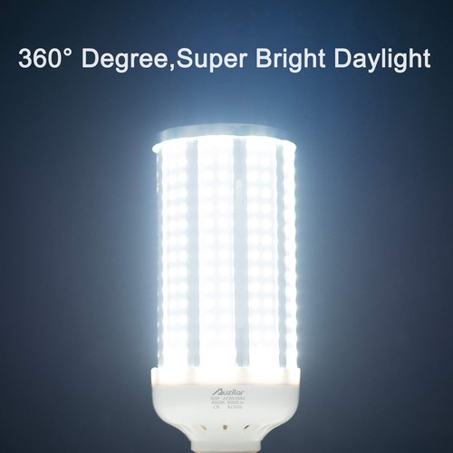 2-Pack(500W Equivalent)LED Corn Light Bulb 6000 Lumen 6500K 60W Large Area Co... - Picture 5 of 7