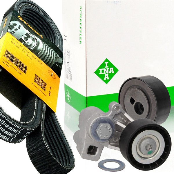 Conti 6PK1750 Keilrippenriemen-Satz + Spanner FüR Berlingo 306 Peugeot CitroËN-image