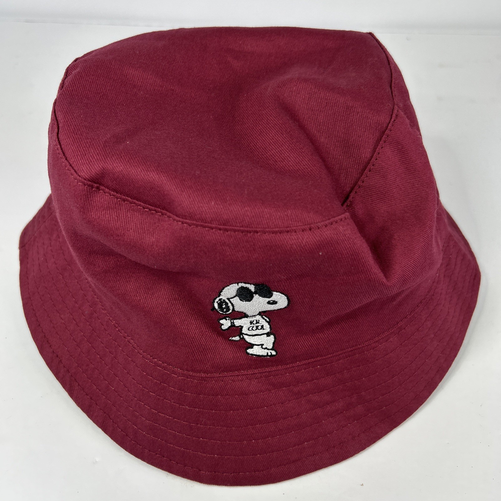 Peanuts Snoopy bucket hat Solid Comic Patterned R… - image 2