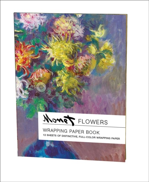 Flowers, Claude Monet Wrapping Paper Book (Other printed item)