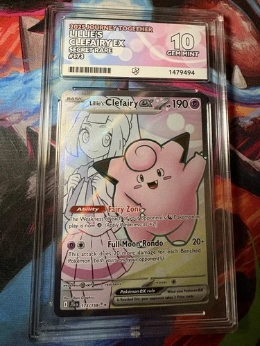 Lillies Clefairy Ex 173 Journey Together Ace 10