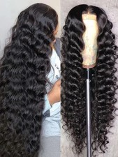 HD Loose Deep Wave 13x6 Lace Front Human Hair Wigs 13x4 360 Lace Frontal Wigs