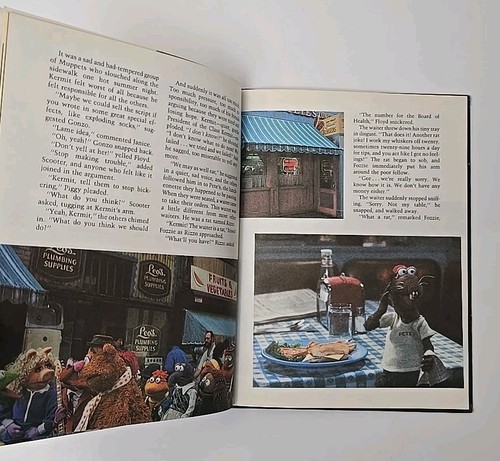 The Muppets Take Manhattan A Movie Storybook 1984 Jim Henson Hardcover Book - Picture 8 of 23
