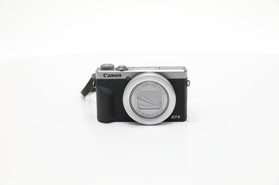 Canon PowerShot G7 X Mark III (Silver) - Meh Condition; Lens protector loose