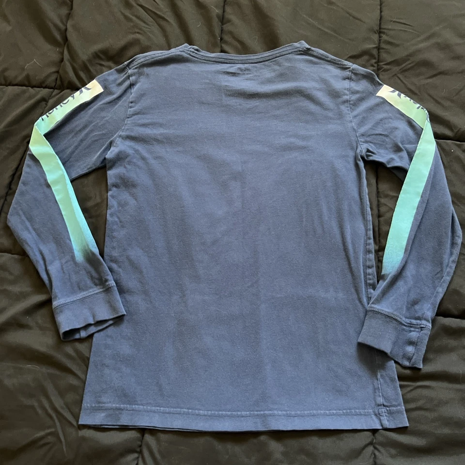 Hurley Long-Sleeve T-Shirt Boys Youth Size Large Hurley Logo Sleeve Logo - Image 3 of 3