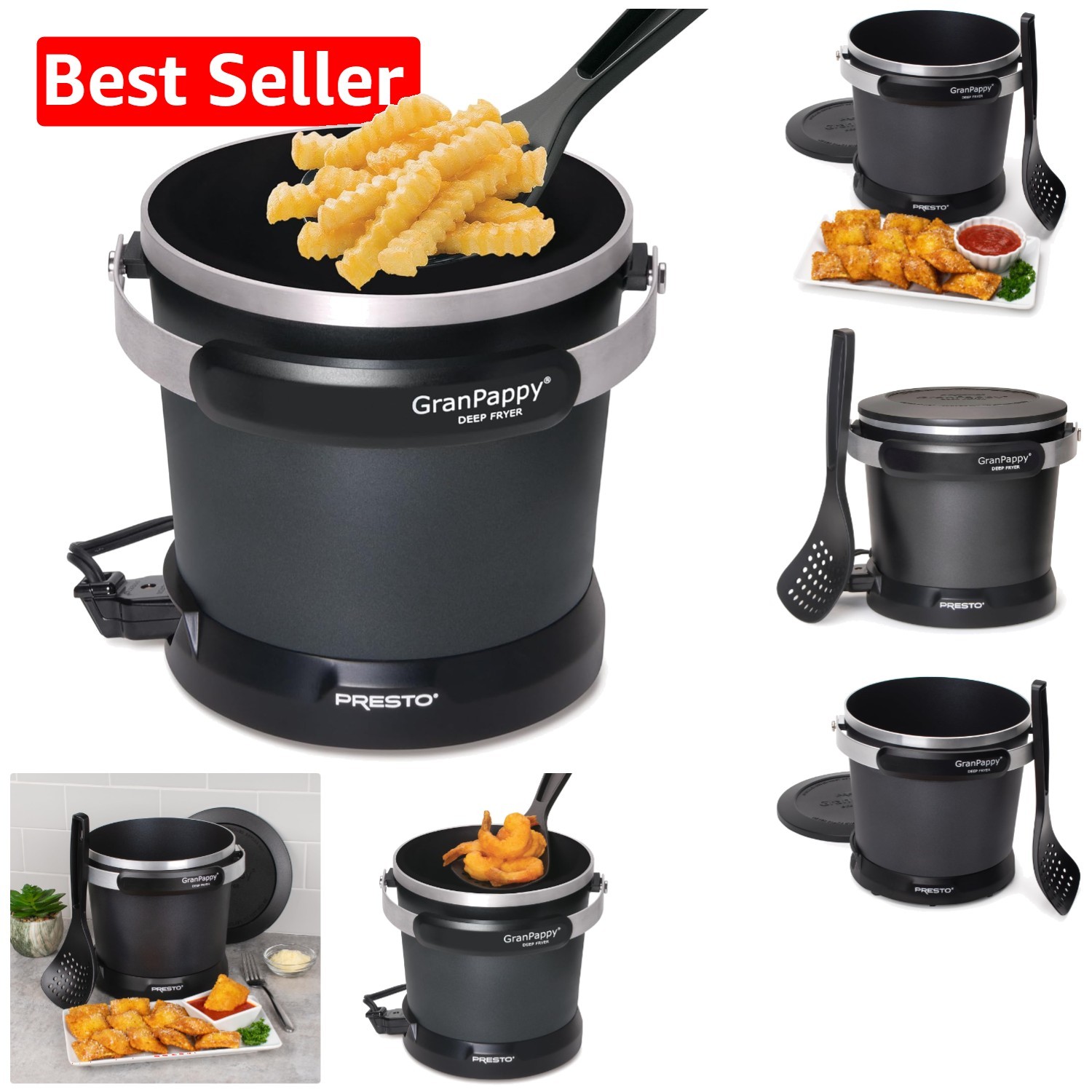 With Ceramic Nonstick Surface - 1500w