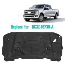 For Ford F-250 F-350 F-450 F-550 Super Duty 2017-2022 2019 Hood Insulation Pad
