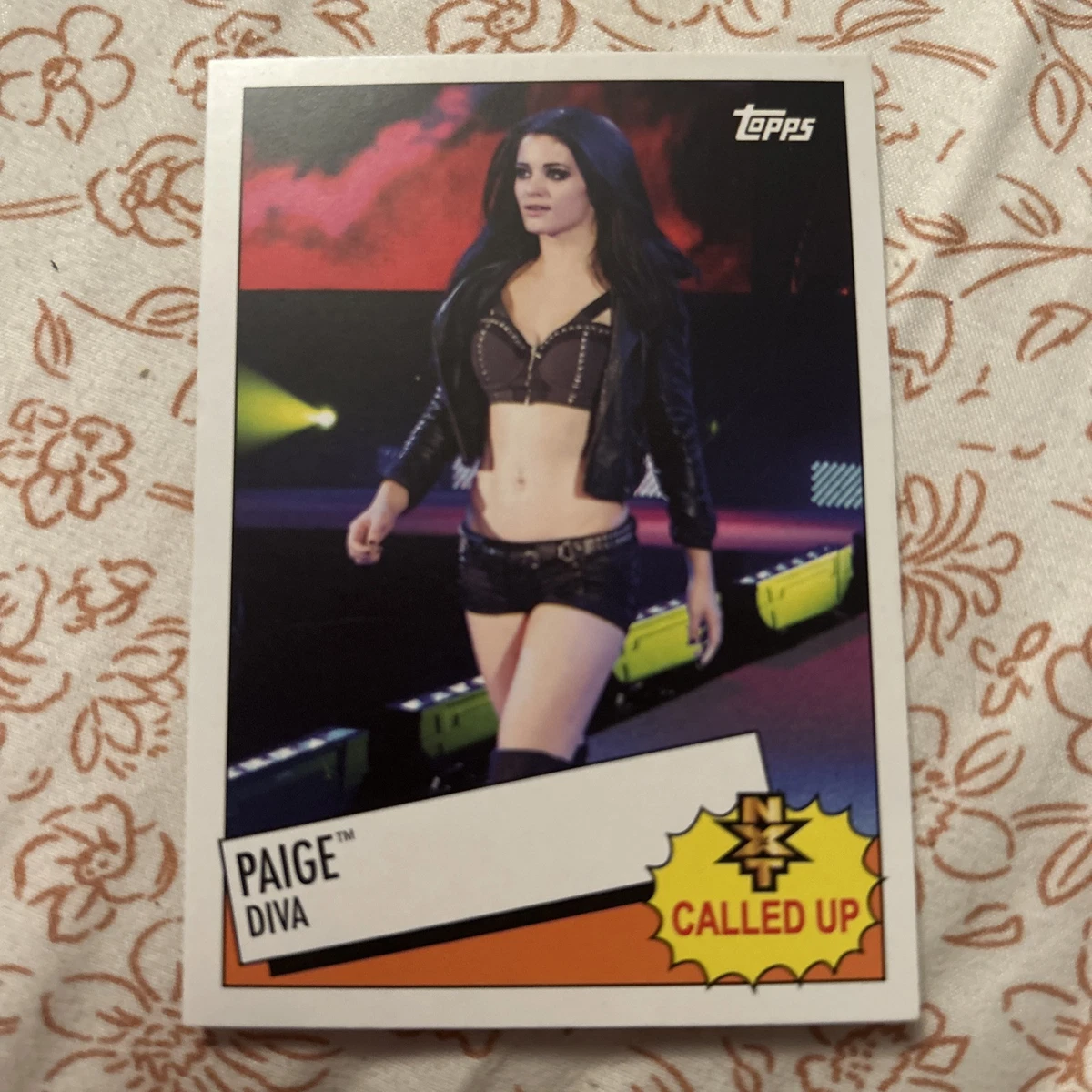 2015 Topps Heritage WWE - Paige #26 for sale | eBay