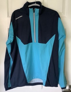Galvin Green Lawrence Half Zip Interface Windstopper Blue Medium