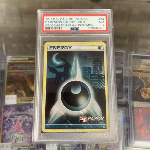 Pokemon Umbreon Energy Play Promo Crosshatch PSA 7 Call Of Legends 94/95 NM