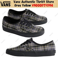 Vans Authentic Thrift Store Gris Amarillo VN000D7YD94 Para hombres Talla