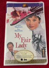 My Fair Lady 1964 VHS 1996 Clamshell  Sealed New Audrey Hepburn Rex Harrison