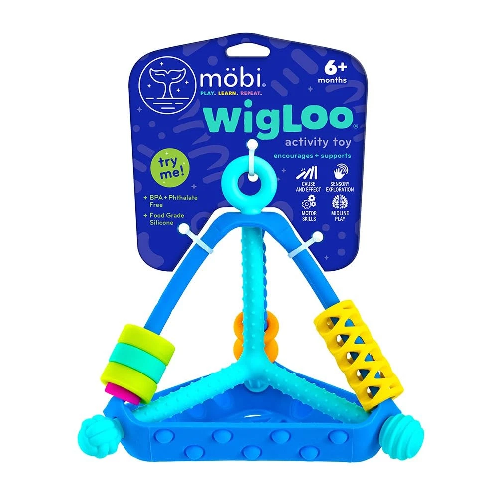 Mobi Wigloo Activity Toy - Sensory Activities for Toddlers and Kids, Teething...