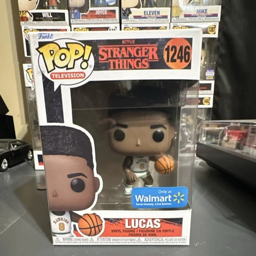 Funko Pop! Vinyl Television Stranger Things Lucas Exclusive Walmart #1246 Figure