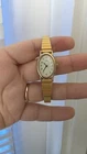 Vintage Timex Cavatina Gold Tone Womens Watch 2003 Quartz 23 mm NOT TESTED 6"