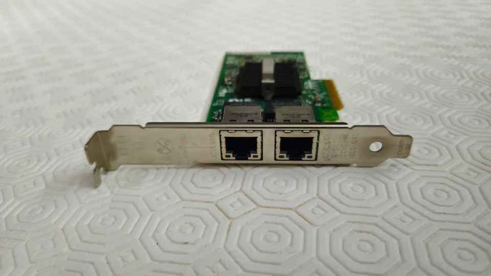Intel PRO/1000 PT Dual Port PCIe Gigabit Server Adapter – Tested & Working - Immagine 3 di 4