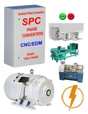 Southern Phase Converters-- 40 Hp CNC For Hard Starting Equipment