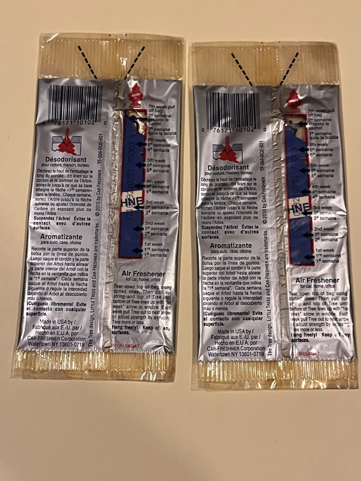 Ambientador colgante coche Little Trees ramo perfumado descontinuado vintage Foto 3 de 3