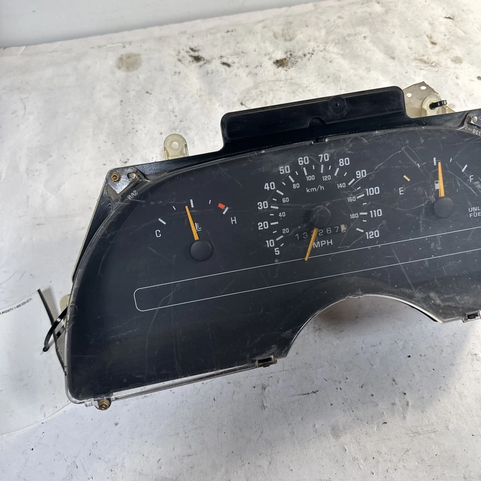 1992-1993 Beretta Corsica Speedometer Without Trip Odometer Cluster Oem E2 Foto 2 de 4