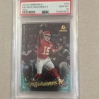 2025 Panini Luminance Teal Patrick Mahomes II #55 PSA 10 Chiefs /35
