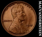 1917 Lincoln Wheat Cent- Choice Brilliant Uncirculated Luster #i5323