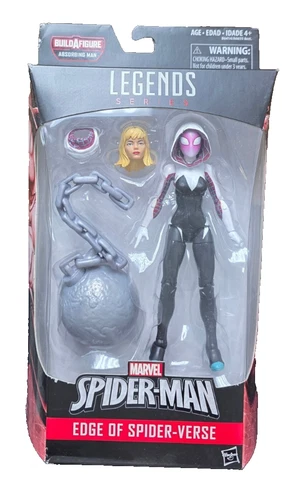 Figura de acción Hasbro Spiderman Serie Infinita Ghost Spider Gwen Marvel Legends