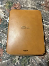 New Shinola Detroit Tech Portfolio Leather Portfolio Brown