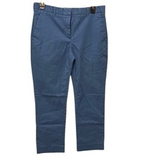 Gap Blue Straight Tailored Cropped Pant