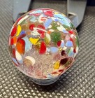 Vintage Murano Confetti Clown Marble — photo 3