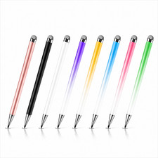 3pcs Stylus 2 in 1 Touch Screen Universal for iPad iPhone Samsung Galaxy Tablet