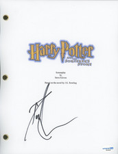 Daniel Radcliffe "Harry Potter and the Sorcerer's Stone" AUTOGRAPH Signed Script