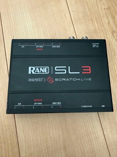 Rane Serato SL3 Scratch Live DJ Audio Interface Operation Confirmed