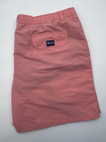 Men’s 2XL Southern Shirt Co Salmon Swim Trunks Mesh Lined 6" Inseam Drawstring