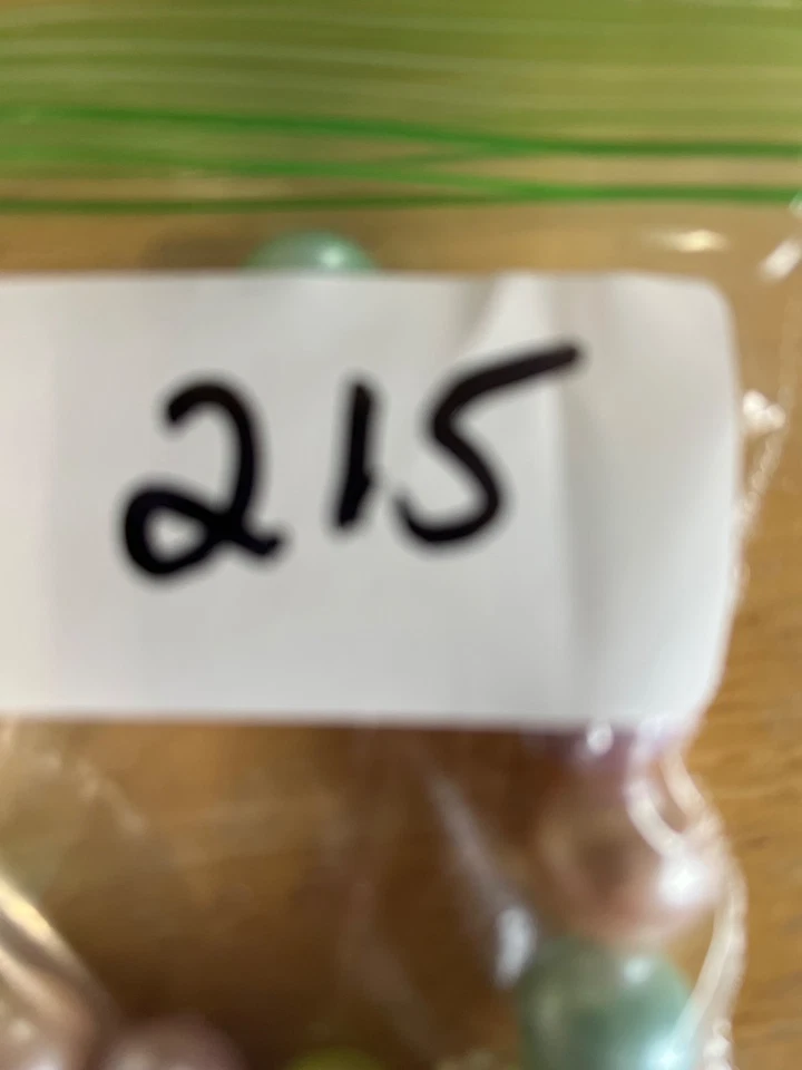 Pulsera elástica con cuentas de perlas pastel evento de regalo único Foto 4 de 4