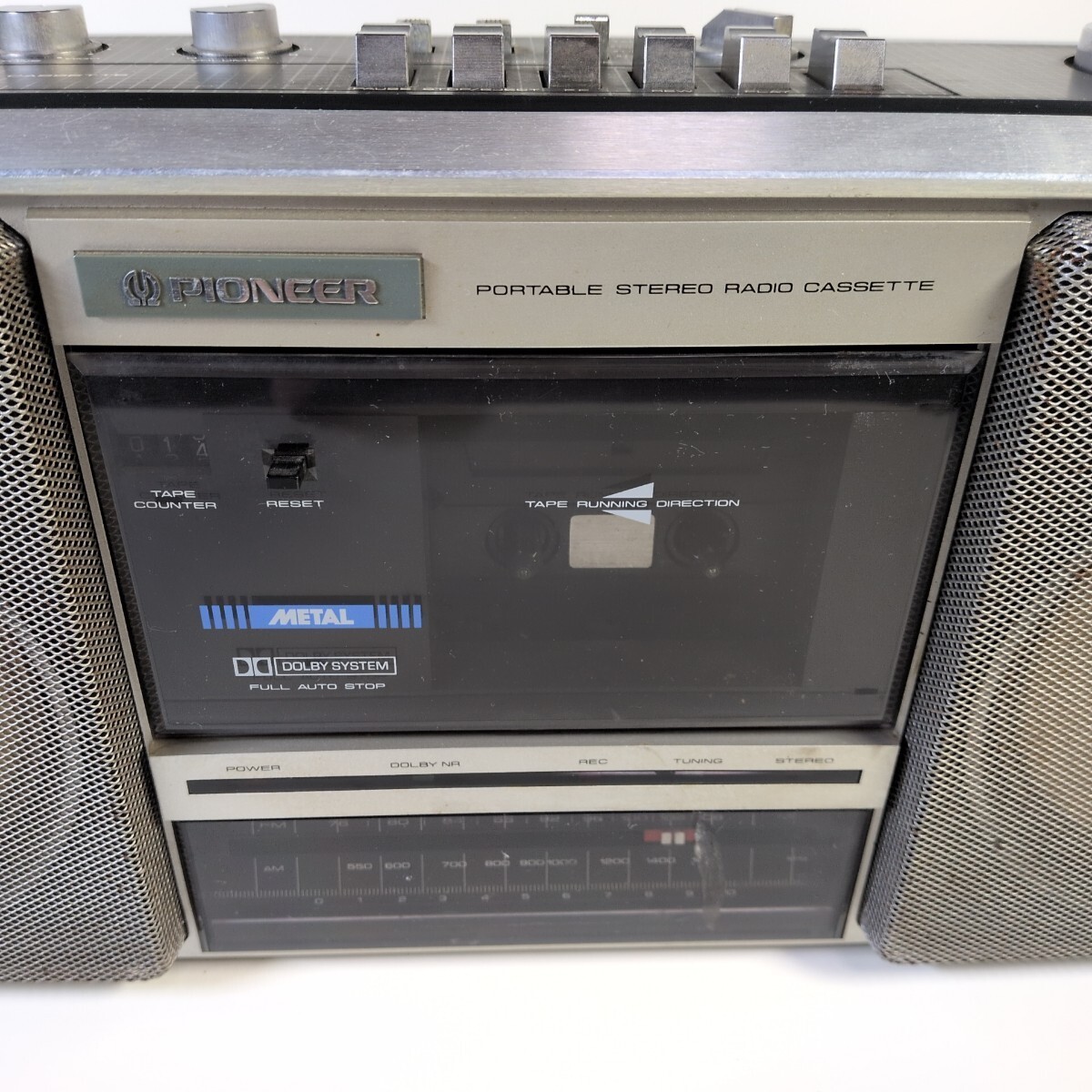PIONEER SK-350 Runaway Series Stereo Radio Cassette Player Rare