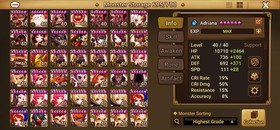 Summoners War Global 5LD5:🔥 Narsha/ Elenora/Pater/D.Zen/Mi Yang🔥+221 Swft G3 