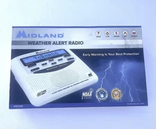 Midland Weather Radio WR-120B Weather Alert Radio New Box Customize Location